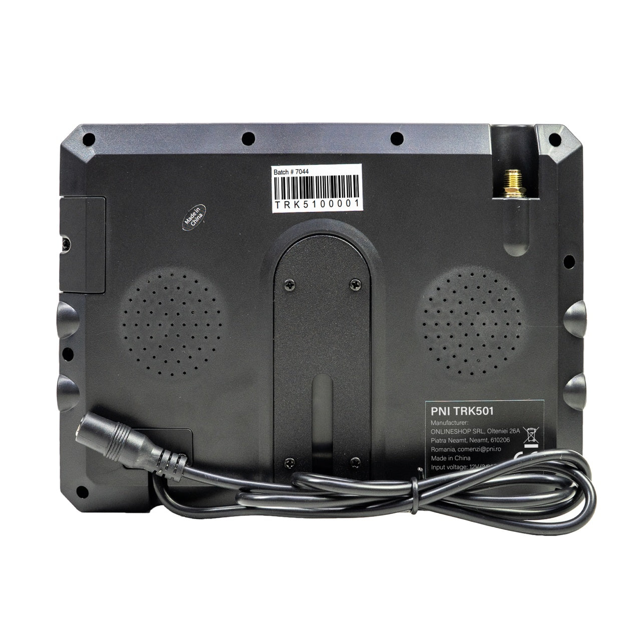 Camera de mers inapoi si monitor LCD wireless PNI TRK501 cu functie DVR, slot card micro SD, LED-uri IR, pentru camion