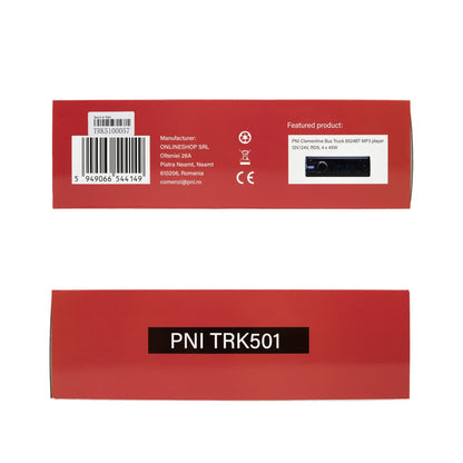 Camera de mers inapoi si monitor LCD wireless PNI TRK501 cu functie DVR, slot card micro SD, LED-uri IR, pentru camion