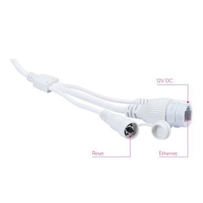 Camera supraveghere video PNI House IP55 5MP wireless cu IP, stand-alone, de exterior si interior si slot microSD, mod noapte