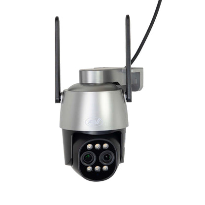 Camera supraveghere video PNI House IP574 cu Wi-Fi, PTZ, dual lens 4MP + 4MP, zoom optic 10X, IP65