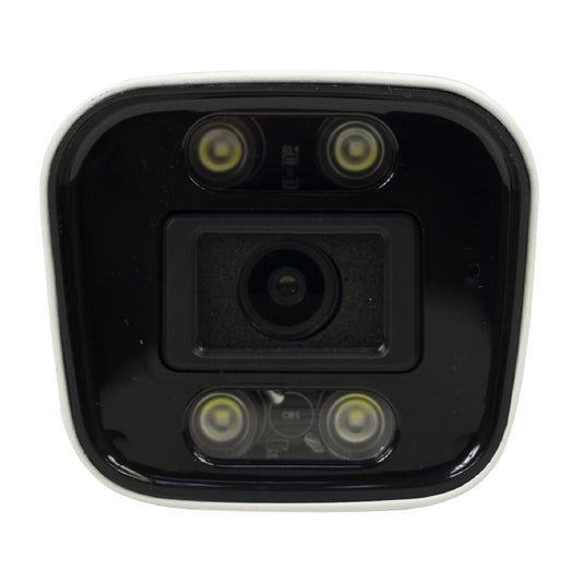 Camera supraveghere video PNI IP5POE, 5MP, D-WDR, 4.0mm, 6 LED-uri, IP66, alb