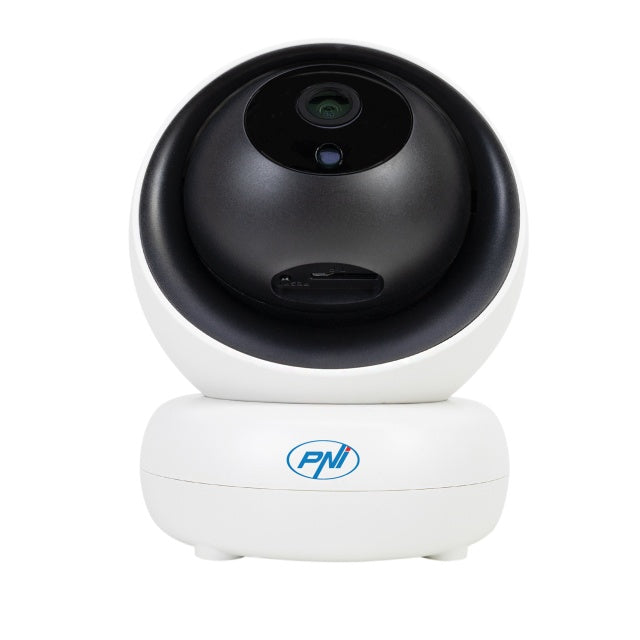 Camera supraveghere video PNI IP735 3Mp cu IP P2P PTZ wireless, slot card microSD, control din aplicatie