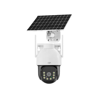 Camera supraveghere video PNI IP74 Live AOV Black Light 4MP GSM 4G cu panou solar si acumulator