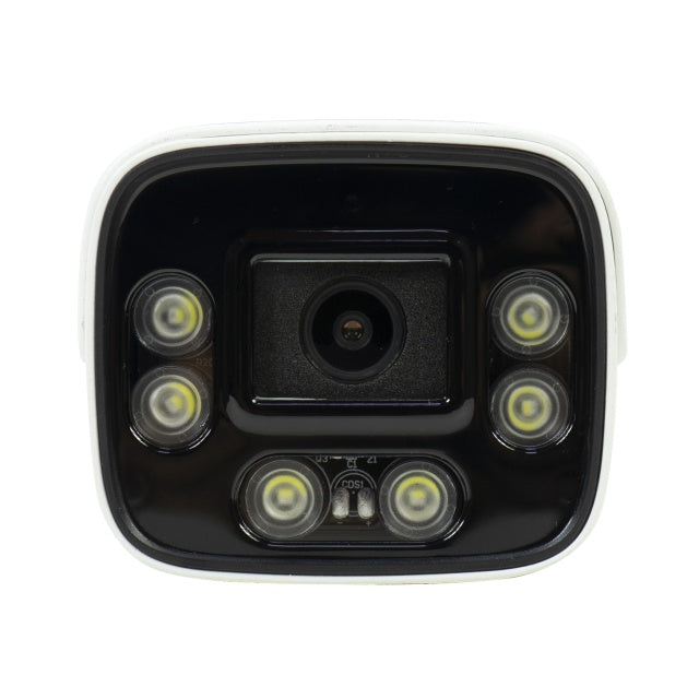 Camera supraveghere video PNI IP740 4MP, 6 LED-uri IR, IP66, alb