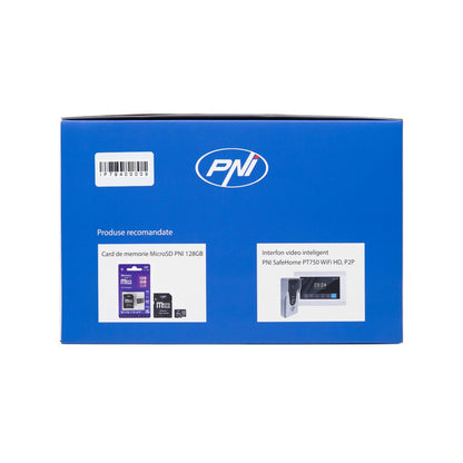 Camera supraveghere video PNI IP794 cu Wi-Fi, PTZ, dual lens 2MP + 2MP, panou solar 5.5W, acumulator bloc 8000mAh