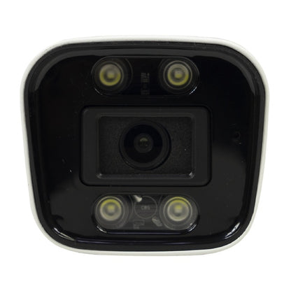 Camera supraveghere video PNI IP8POE, 8MP, 4K, D-WDR, 4.0mm, 6 LED-uri, IP66, alb