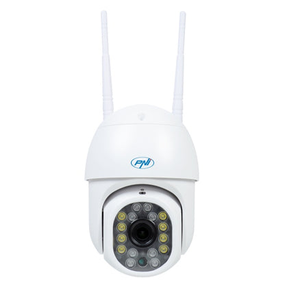 Camera supraveghere video wireless PNI IP440 WiFi PTZ, 4MP, zoom digital, slot micro SD, stand-alone, alarma detectie miscare, urmarire miscare
