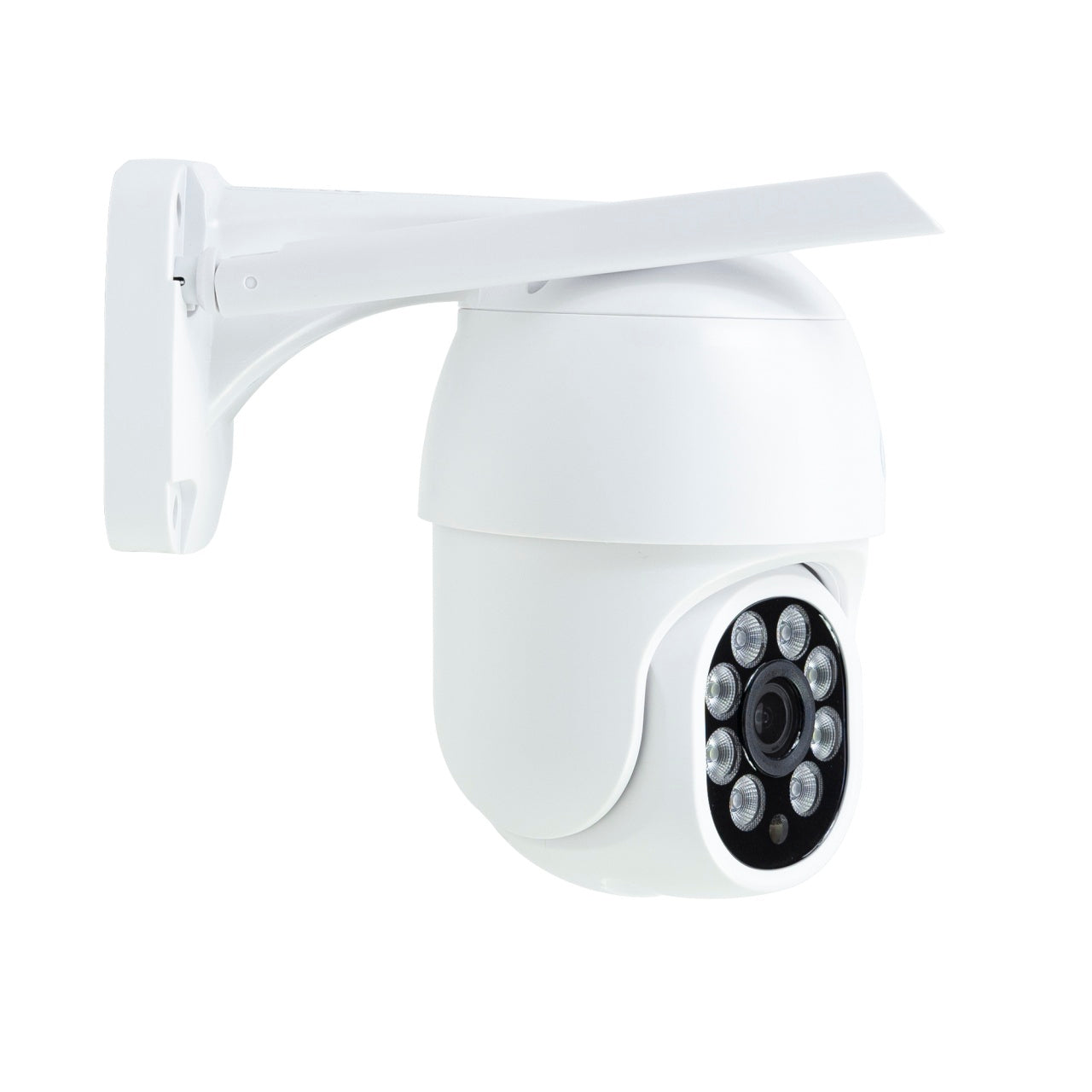 Camera supraveghere video wireless PNI IP840 + card PNI 128GB WiFi, PTZ, 8MP 4K, slot micro SD, stand-alone, functii AI, ONVIF, ICSee app