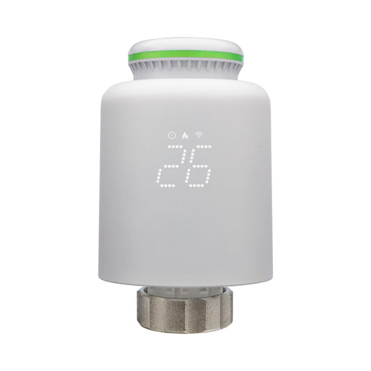 Cap termostatic inteligent PNI CT24 pentru calorifer, aplicatie de mobil Tuya Smart
