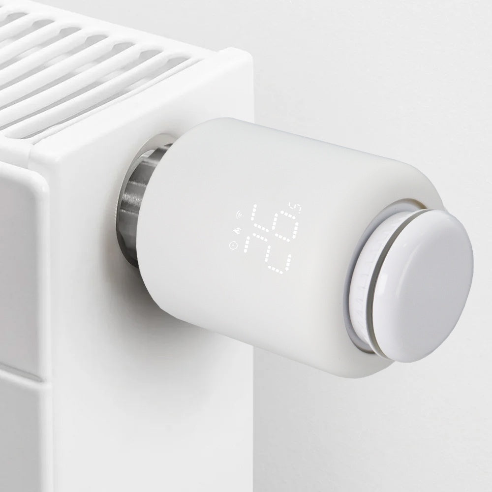 Cap termostatic inteligent PNI CT24 pentru calorifer, aplicatie de mobil Tuya Smart