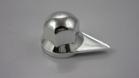 Capac piulita roata cromat cu indicator 32 mm