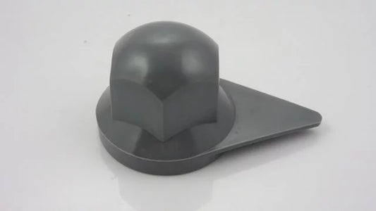 Capac piulita roata gri cu indicator 32 mm