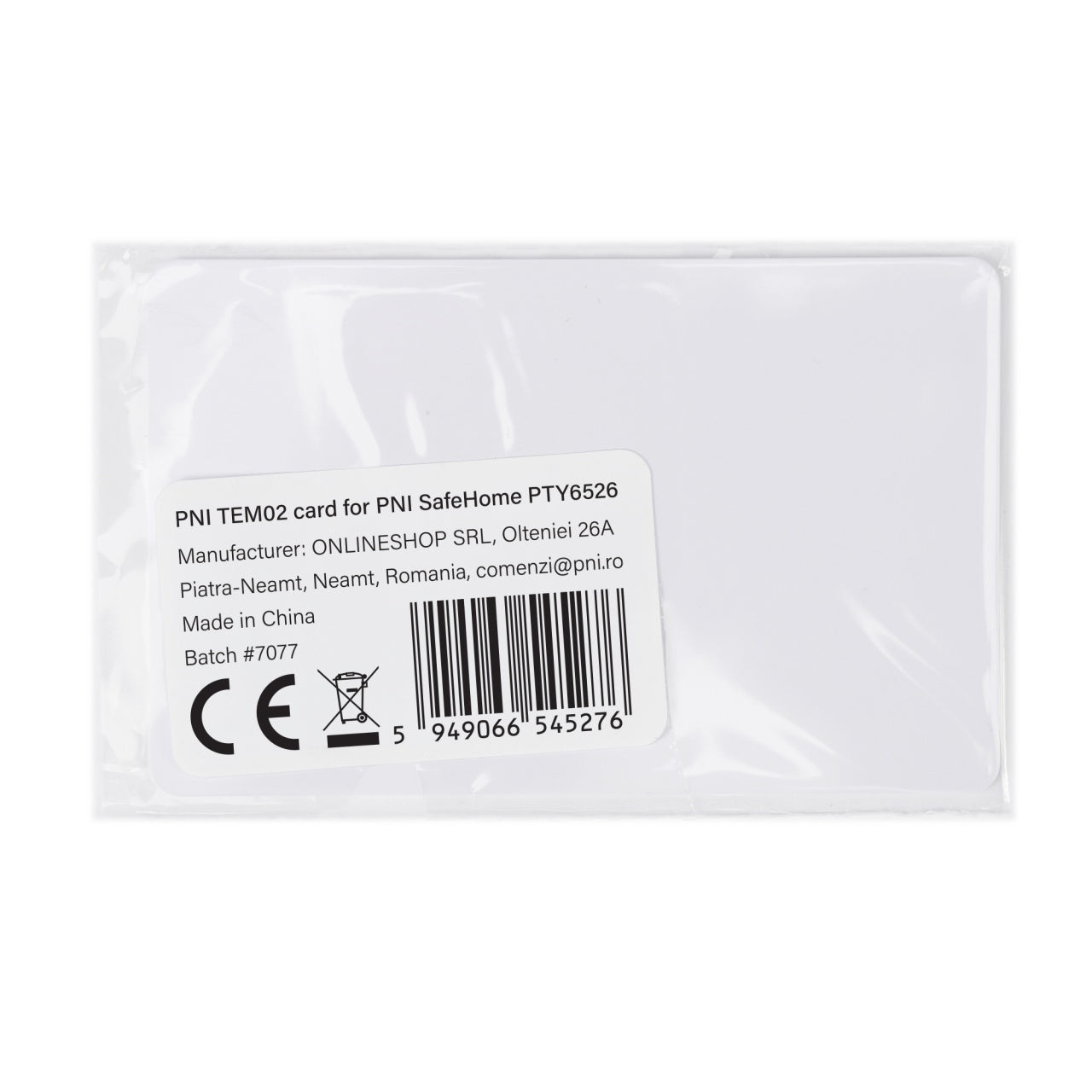 Card de proximitate PNI TEM02 pentru yale PNI SafeHome PTY6526
