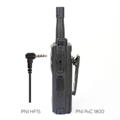 Casca cu microfon PNI HF15 cu 1 pin 3.5mm pentru statii radio GSM