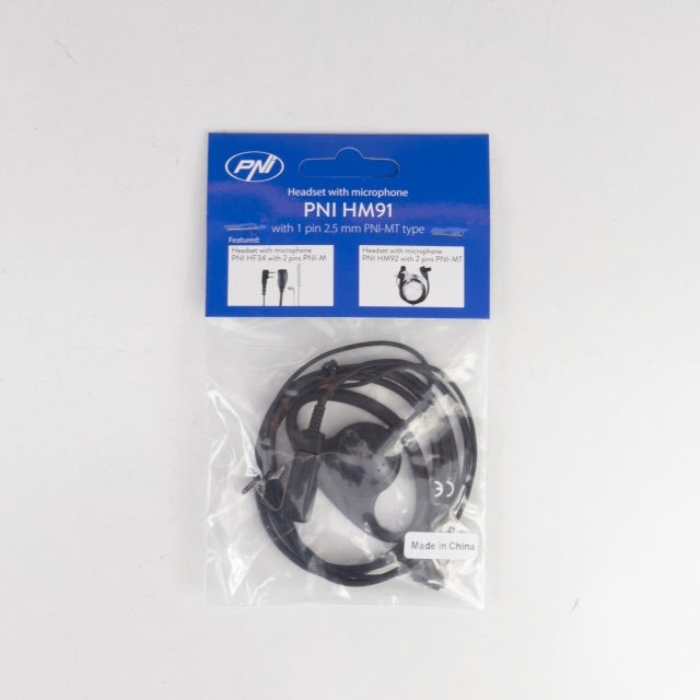 Casca cu microfon PNI HM91 cu 1 pin 2.5mm PNI-MT