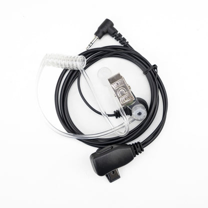 Casca cu microfon si tub acustic PNI HM93, cu 1 pin 2.5mm PNI-MT, negru