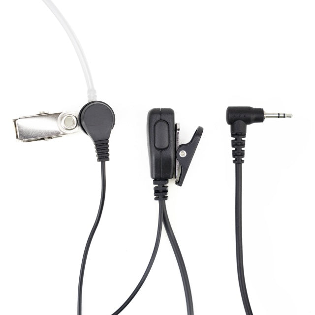 Casca cu microfon si tub acustic PNI HM93, cu 1 pin 2.5mm PNI-MT, negru
