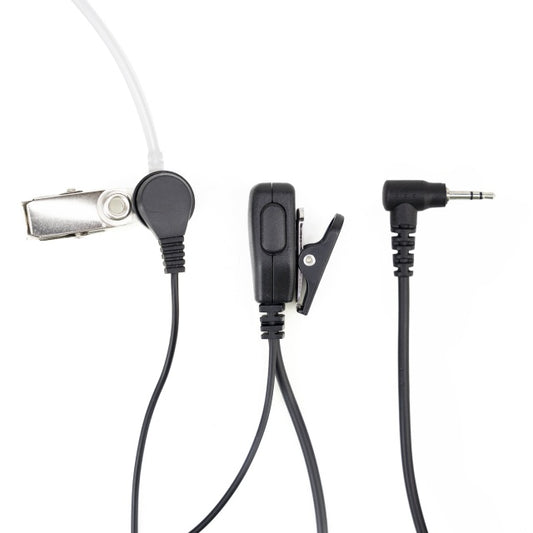 Casca cu microfon si tub acustic PNI HM93, cu 1 pin 2.5mm PNI-MT, negru