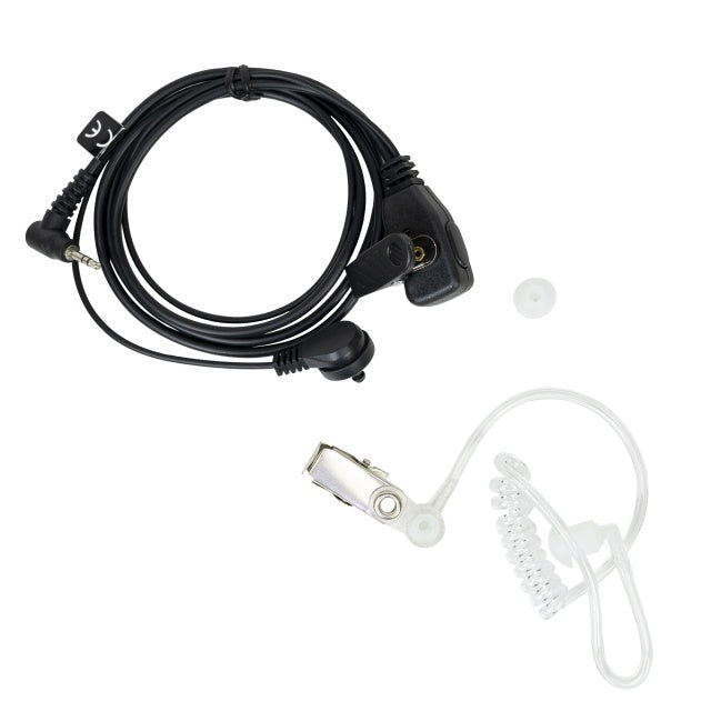 Casca cu microfon si tub acustic PNI HM93, cu 1 pin 2.5mm PNI-MT, negru