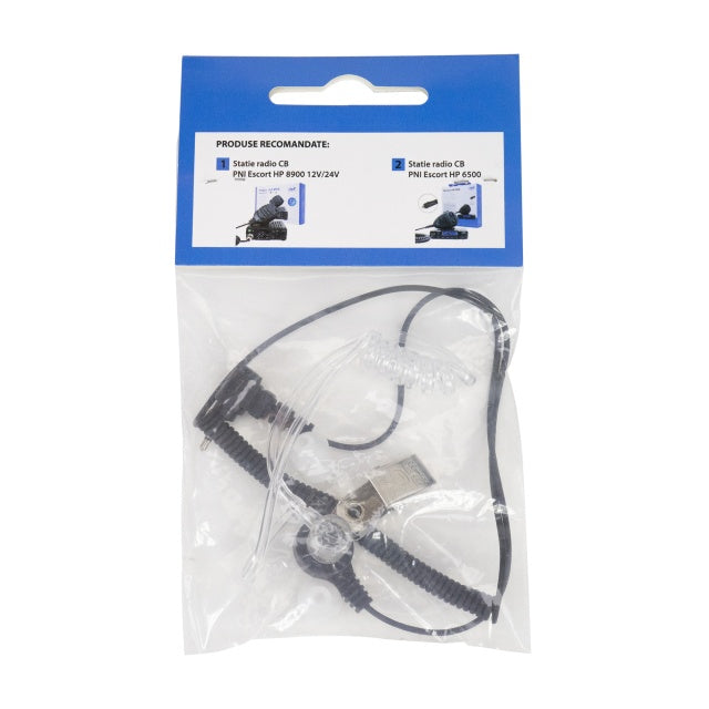 Casca PNI HF11 cu 1 pin 2.5 mm, tub acustic, pentru toate statiile radio