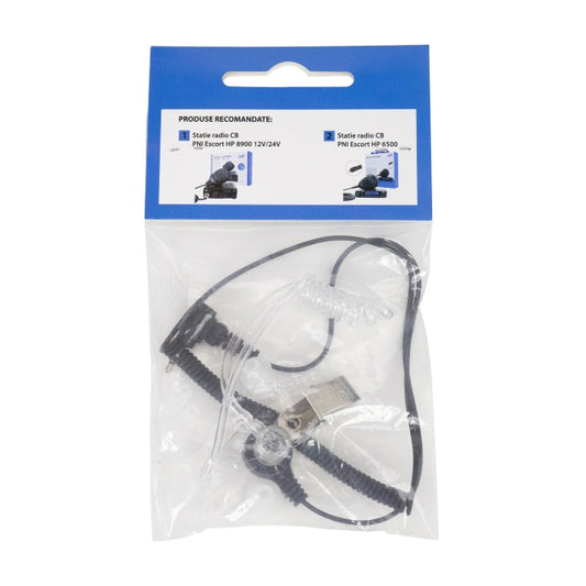 Casca PNI HF11 cu 1 pin 2.5 mm, tub acustic, pentru toate statiile radio