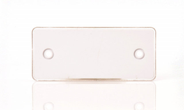 Catadioptru reflectorizant dreptunghiular alb 96x42 mm