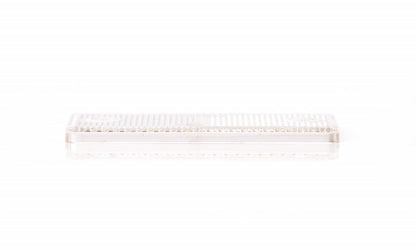 Catadioptru reflectorizant dreptunghiular alb 96x42 mm