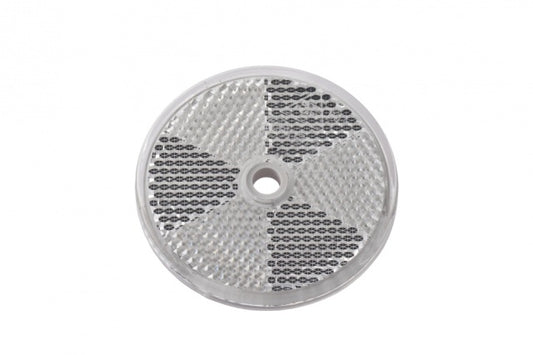 Catadioptru reflectorizant rotund alb fi60 DOBPLAST