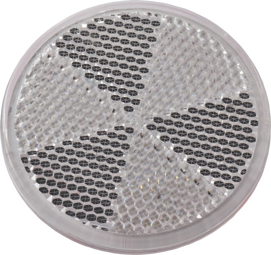 Catadioptru reflectorizant rotund alb fi60 DOBPLAST