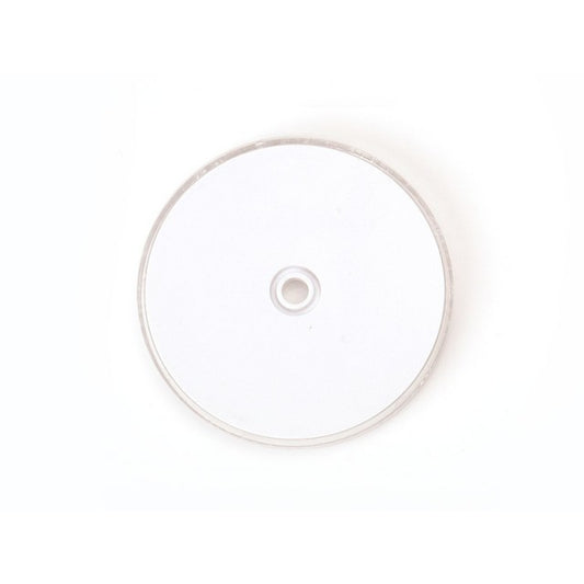 Catadioptru reflectorizant rotund alb