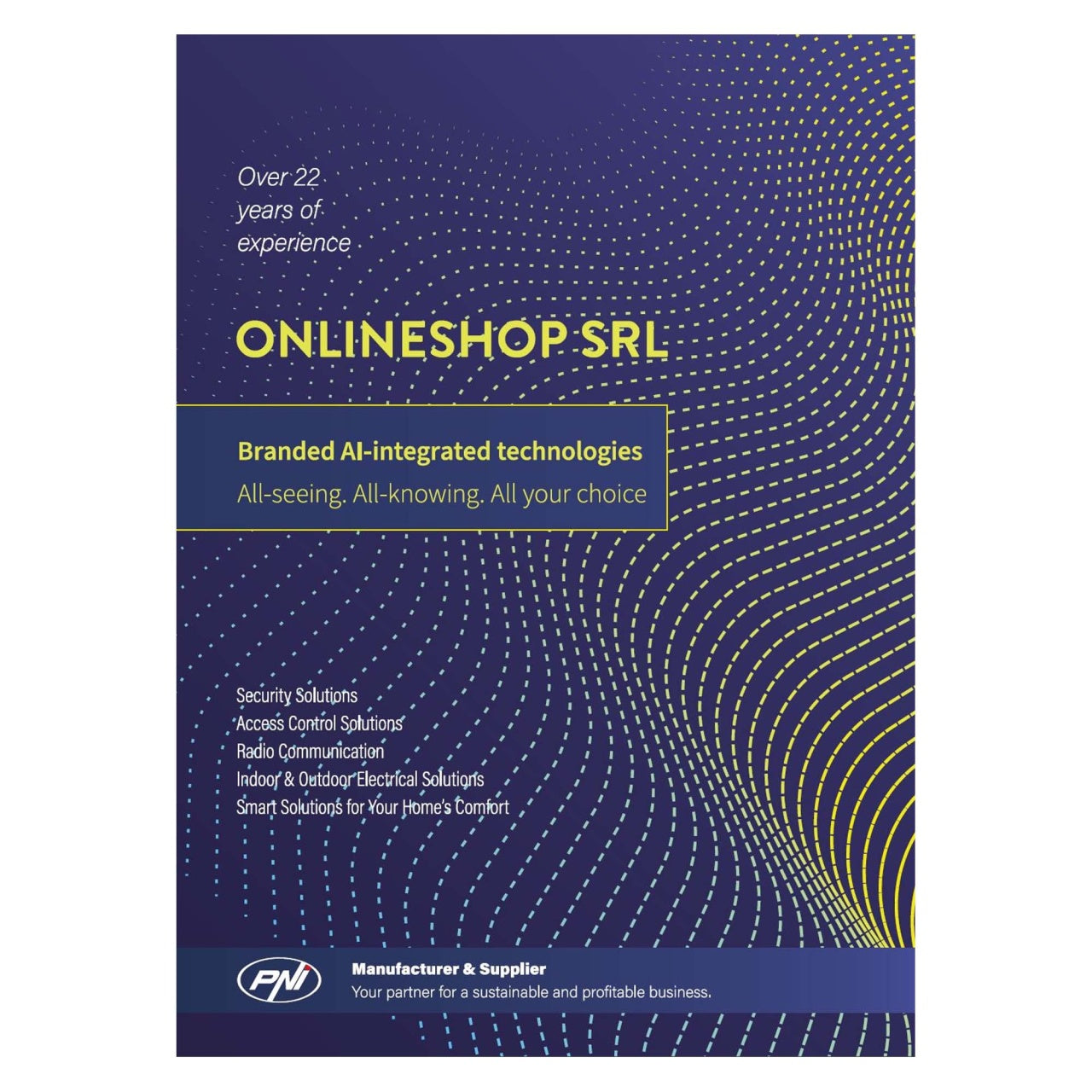 Catalog de prezentare ONLINESHOP SRL 2025 EN
