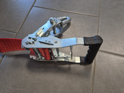 Chinga auto 2.5m - carlige rotative - (banda 5 cm) FABRICATIE 2024!!
