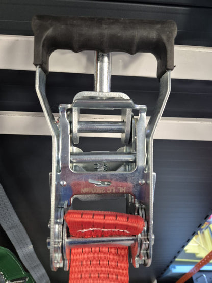 Chinga auto 2.5m - carlige rotative - (banda 5 cm) FABRICATIE 2024!!