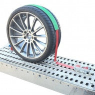 Chinga auto 2.8m - carlige rotative - (banda 5 cm) VDI 2700 PREMIUM