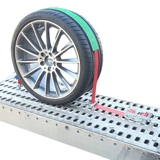 Chinga auto 3.5m - carlige rotative - (banda 5 cm)