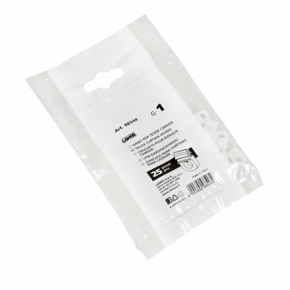 Clema pentru sina perdea - set 25 bucati - G - 1