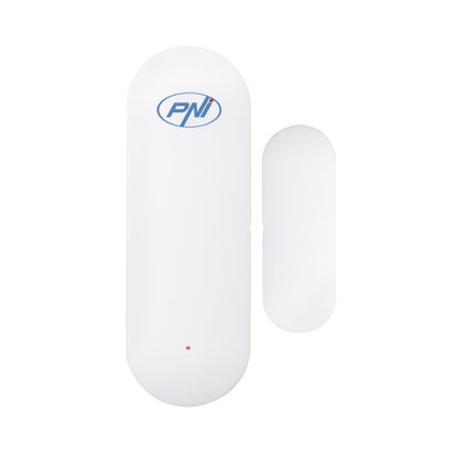 Contact magnetic inteligent PNI Safe House PG07 pentru monitorizare usi si ferestre prin internet, compatibil cu aplicatia Tuya, stand alone sau asociat la sistemul de alarma PNI PG600, PNI HS650 si H