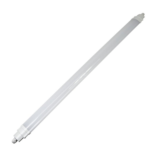 Corp de iluminat liniar cu LED PNI D-Light 3600, 36W, 6500k, etans IP65, cu protectie la apa, praf si coroziune, pentru iluminat industrial, tuneluri, pasaje, metrou