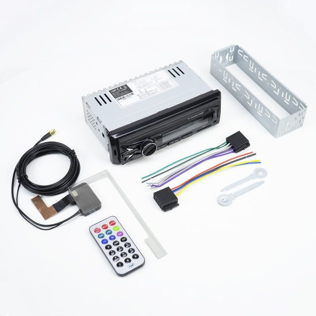 DAB si RDS radio MP3 player auto PNI Clementine 8480BT 4x45w, 12/24V, 1 DIN, cu SD, USB, AUX, RCA, Bluetooth si USB 1.5A pentru incarcare telefon