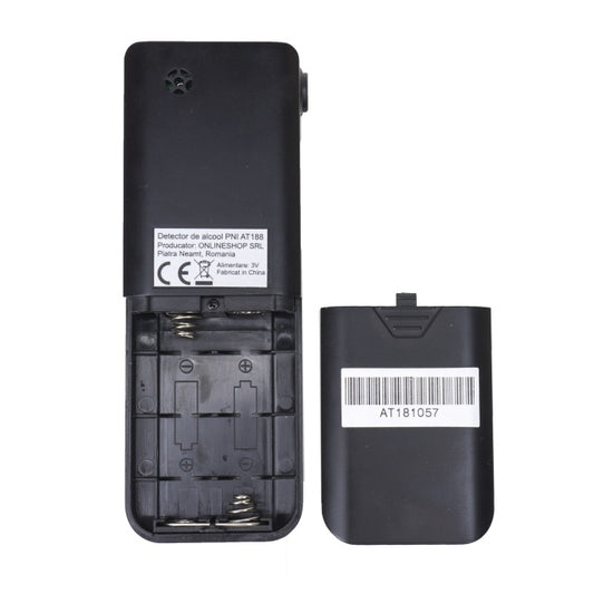Detector de alcool PNI AT188 cu ecran LCD, alarma sonora si luminoasa