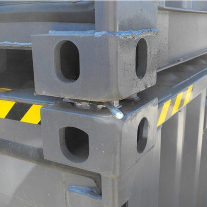 Dispozitiv fixare transcontainer twist lock