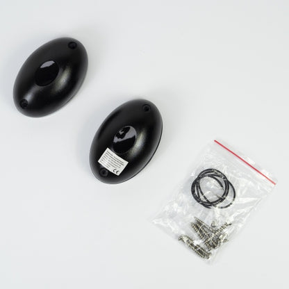 Fotocelule PNI CEL130, 1.92KHz, 12-24V, pentru porti autoportante, IP55, negru, 2 bucati