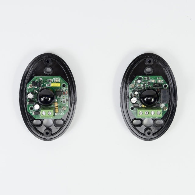 Fotocelule PNI CEL130, 1.92KHz, 12-24V, pentru porti autoportante, IP55, negru, 2 bucati