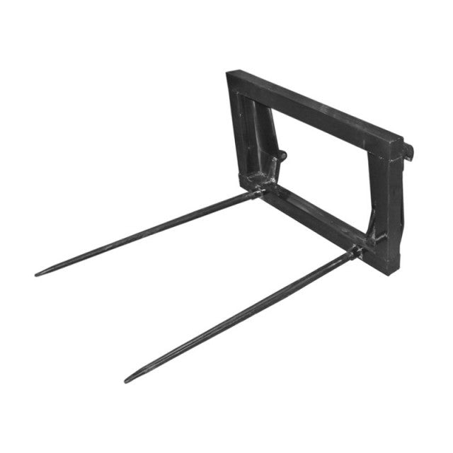 Furca pentru incarcat baloti cu tepuse de 110cm , distanta intre tepuse 75 cm