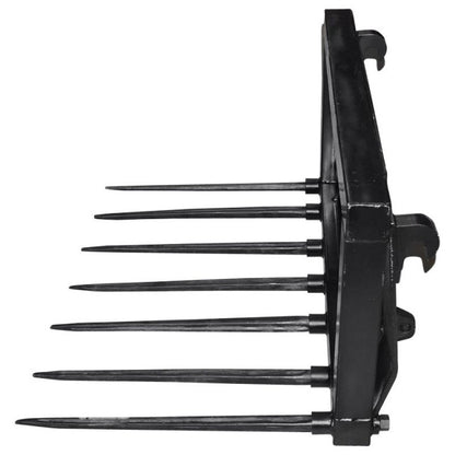 Furca pentru incarcat gunoi si baloti cu 7 tepuse de 800mm