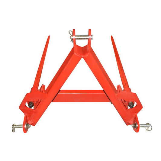 Furca spate pentru incarcat baloti 33kg cu 2 tepuse 800mm