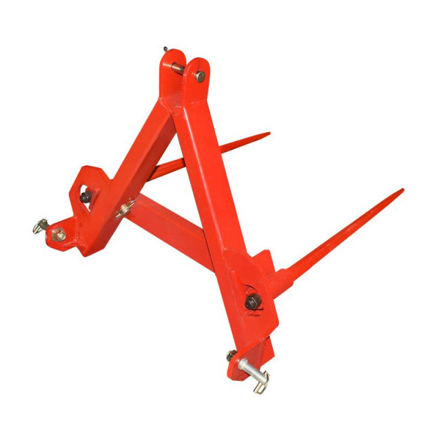 Furca spate pentru incarcat baloti 33kg cu 2 tepuse 800mm