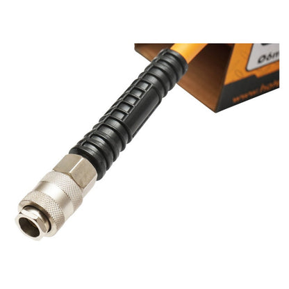 Furtun aer cauciuc -PVC , 15M cu cuple rapide