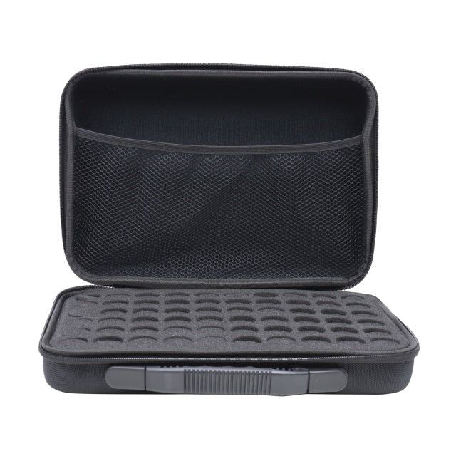 Geanta uleiuri esentiale PNI MyOil 60 cu burete protectie, culoarea Negru