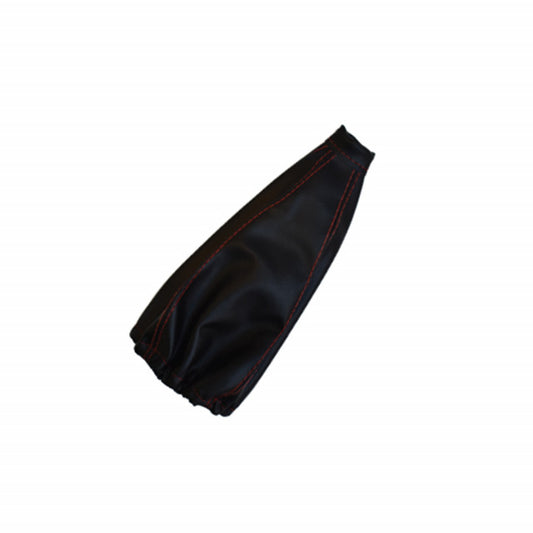 Husa Schimbator Viteze Piele Neagra, Cusatura Rosie